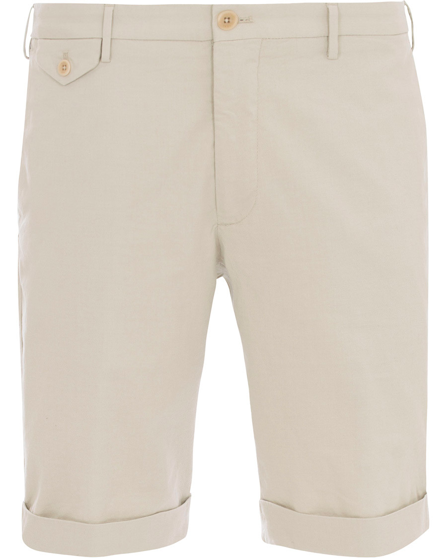 Herre | Shorts | Incotex | Ice Cotton Shorts Off White