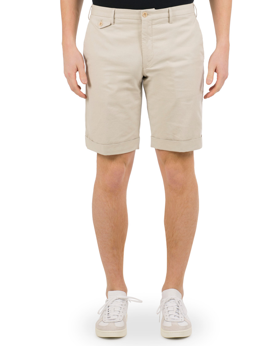 Herre | Shorts | Incotex | Ice Cotton Shorts Off White
