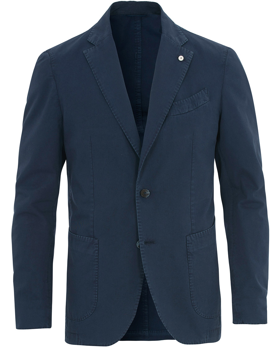 Herre | Dressjakker | L.B.M. 1911 | Jack Regular Cotton Blazer Navy