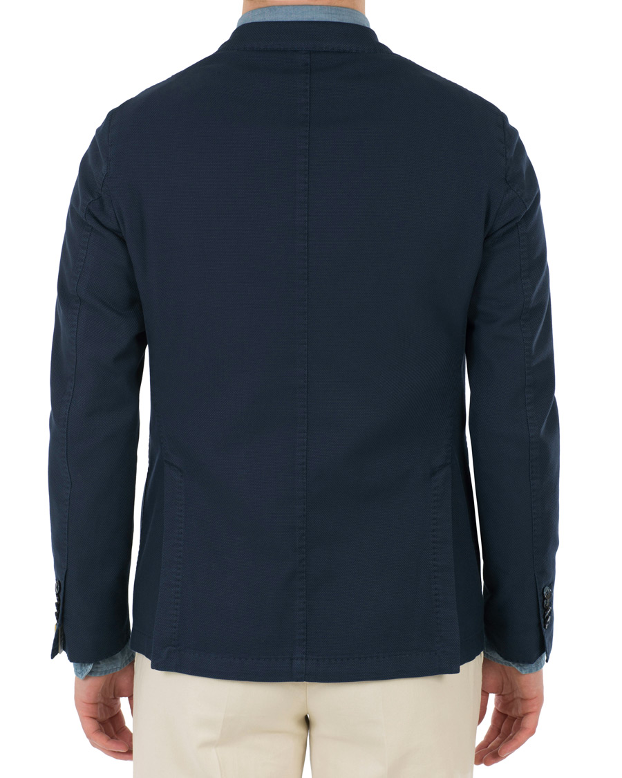 Herre | Dressjakker | L.B.M. 1911 | Bill Slim Fit Structure Blazer Navy