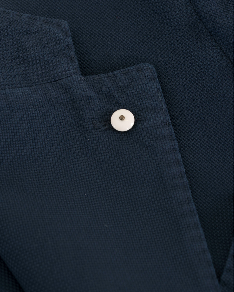Herre | Dressjakker | L.B.M. 1911 | Bill Slim Fit Structure Blazer Navy