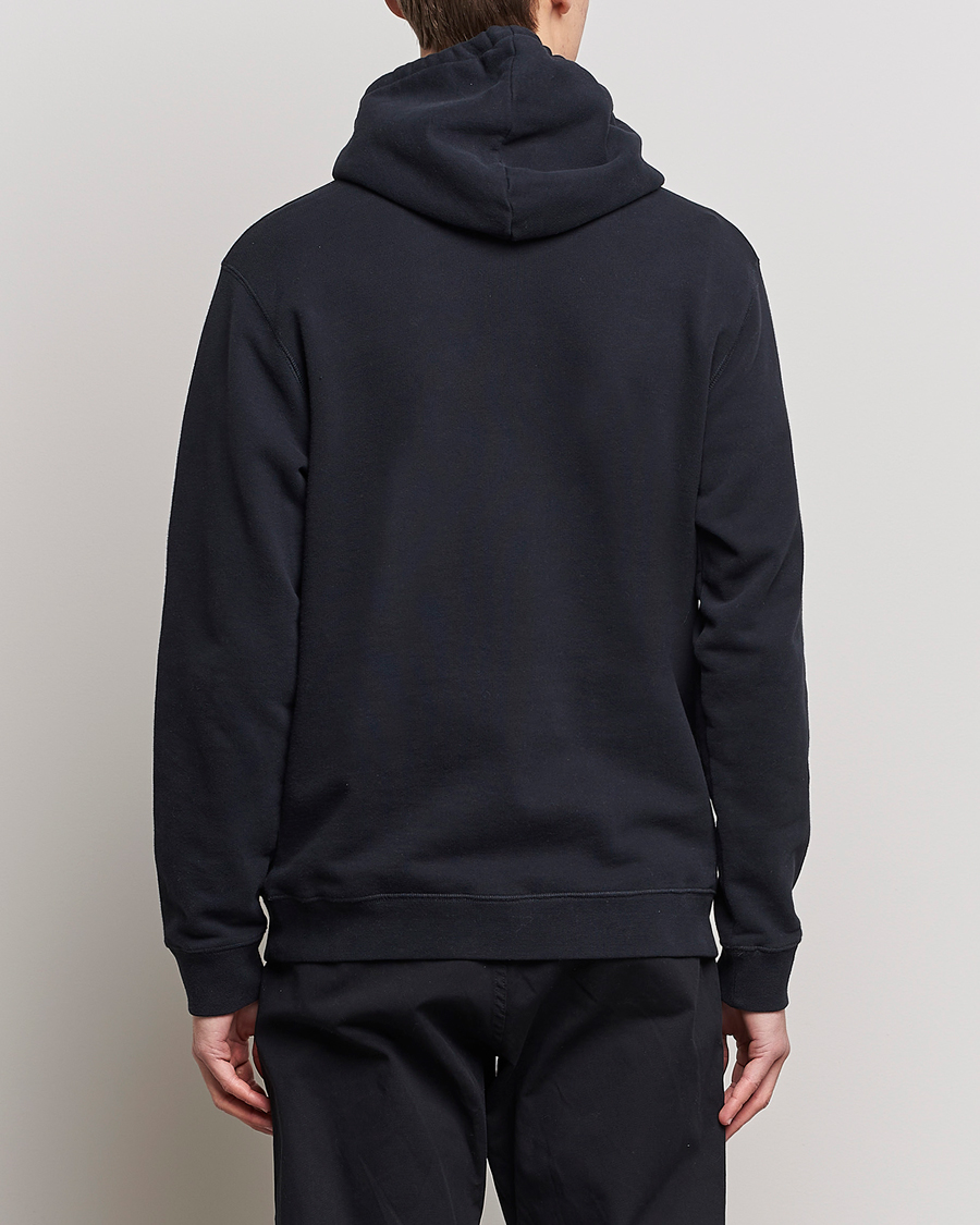 Herre | Gensere | Sunspel | Loopback Hoodie Black