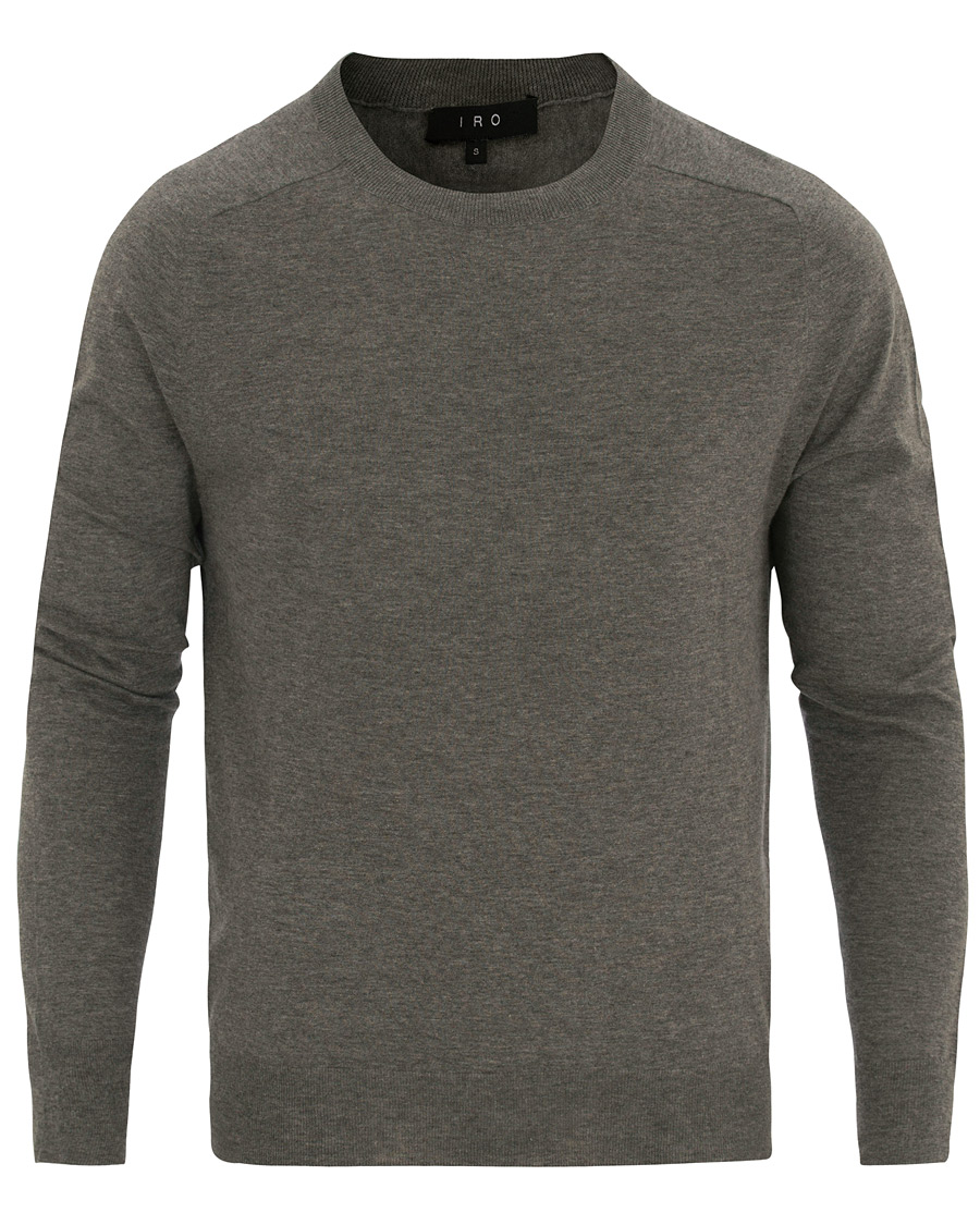 Herre | Gensere | IRO | Locto Cotton Lightweight Sweat Light Grey