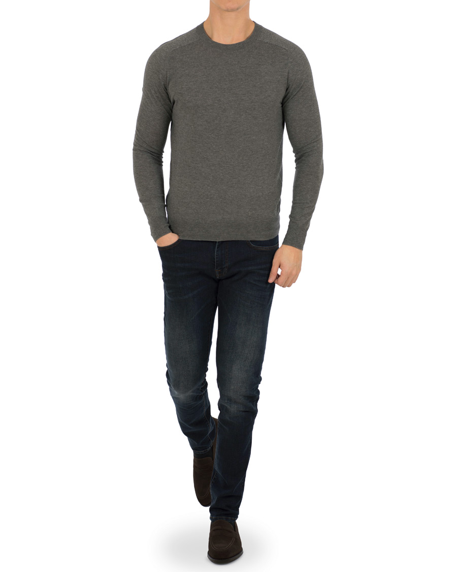 Herre | Gensere | IRO | Locto Cotton Lightweight Sweat Light Grey