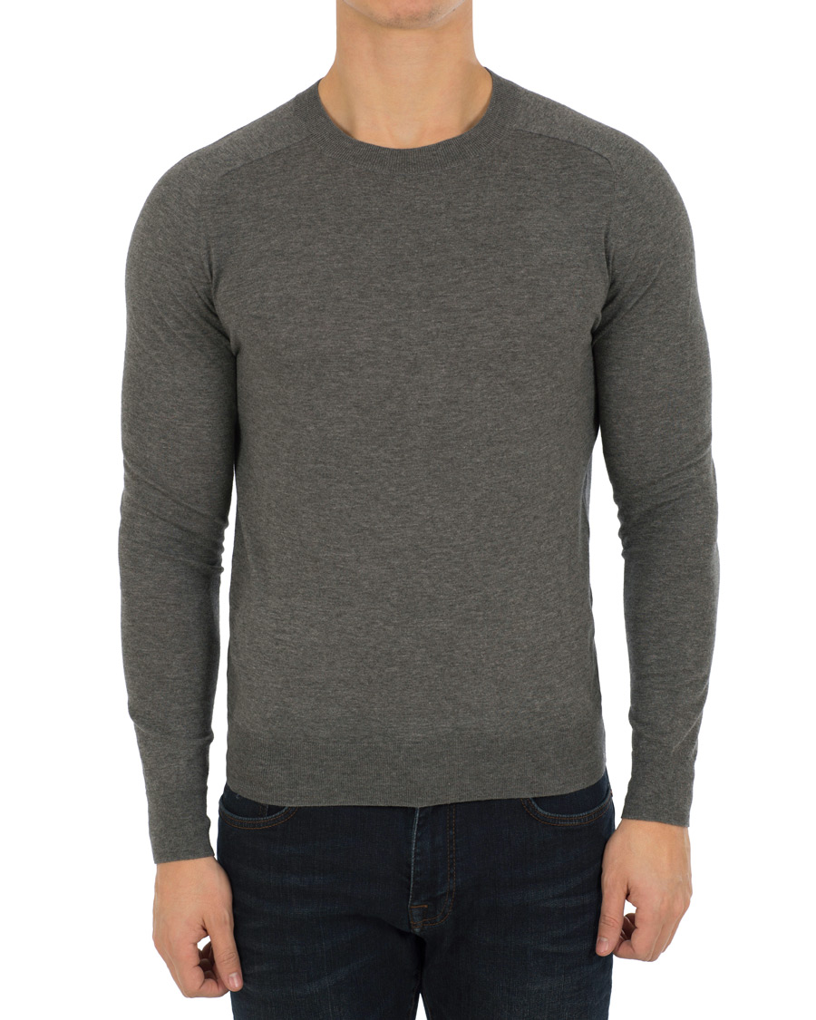 Herre | Gensere | IRO | Locto Cotton Lightweight Sweat Light Grey