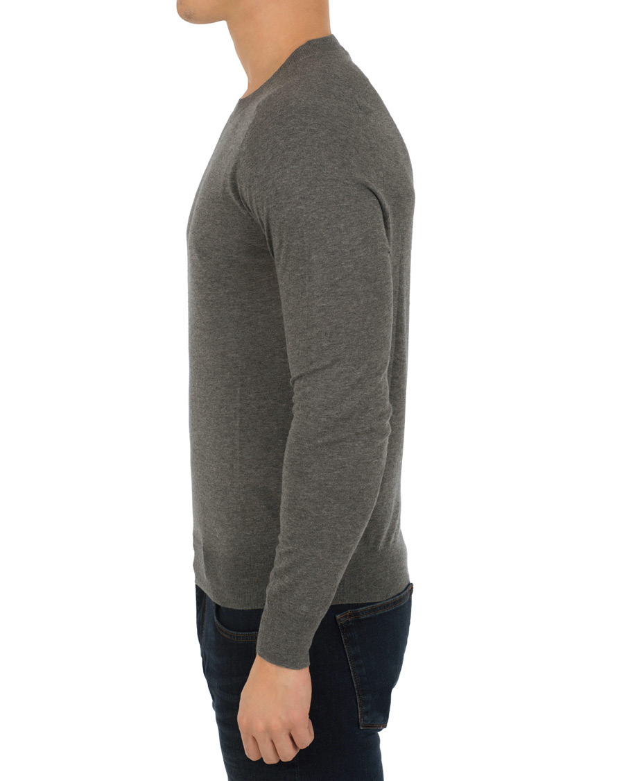 Herre | Gensere | IRO | Locto Cotton Lightweight Sweat Light Grey