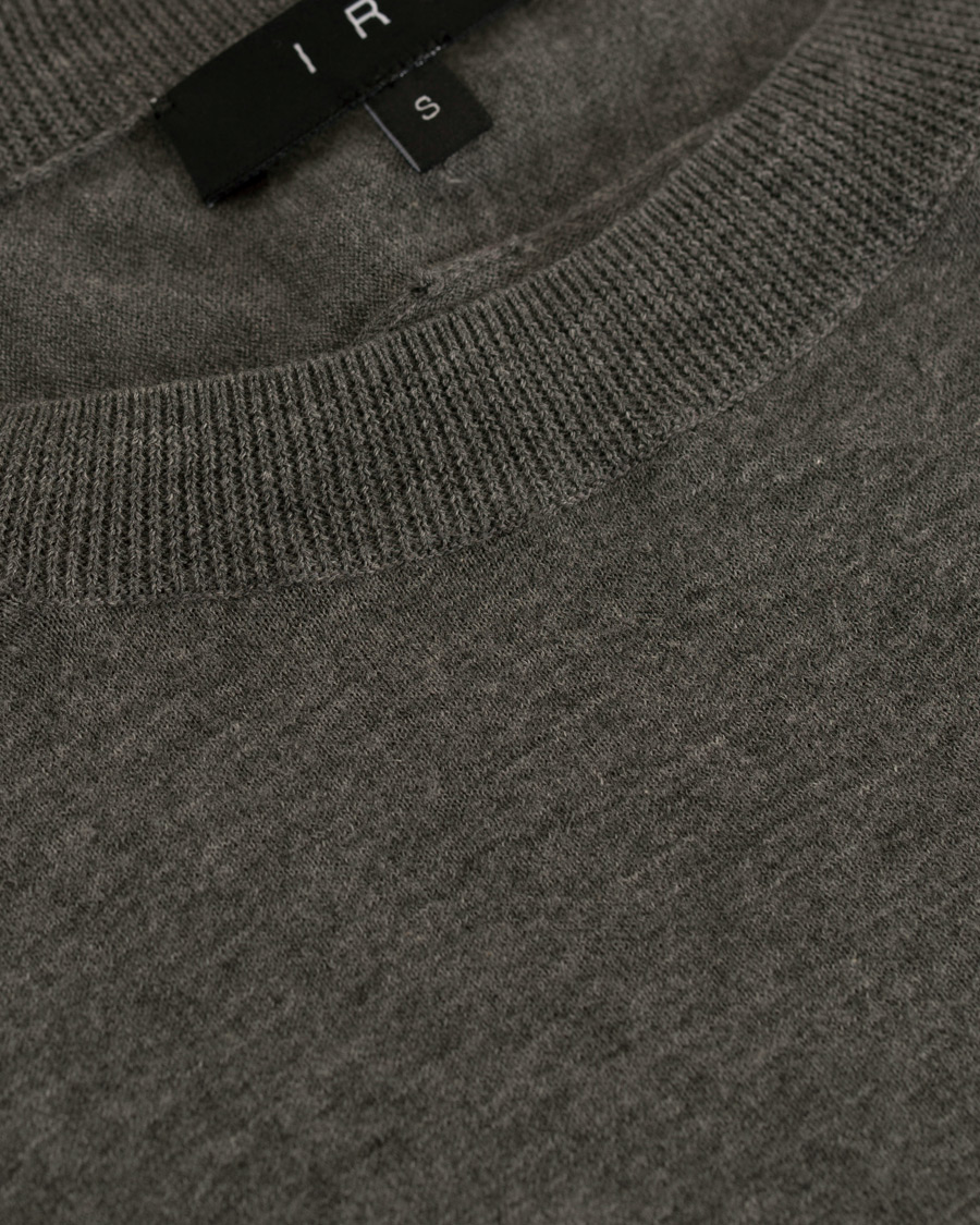 Herre | Gensere | IRO | Locto Cotton Lightweight Sweat Light Grey
