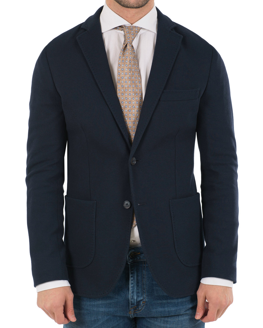 Herre | Dressjakker | Morris | Rowing Club Jersey Blazer Navy