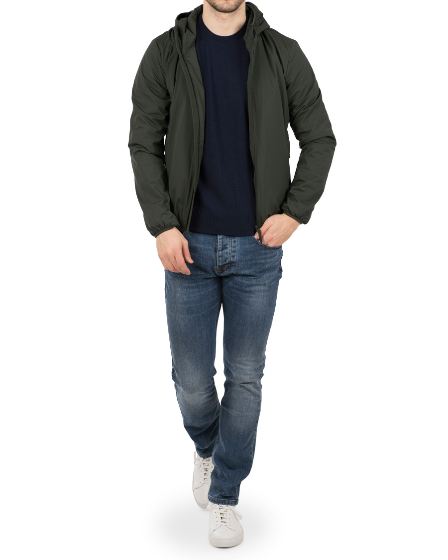 Herre | Jakker | Aspesi | Stretch Hooded Jacket Green