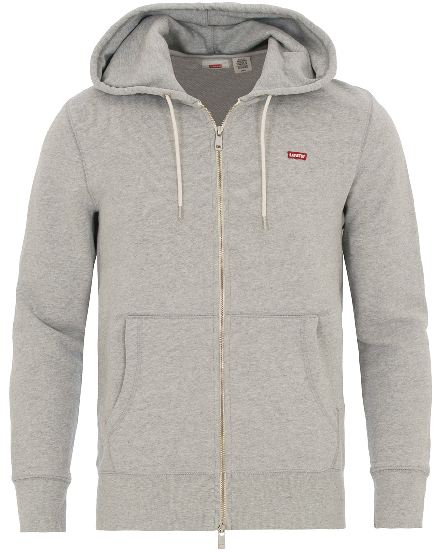 Herre | Gensere | Levi's | Original Zip Up Hoodie Medium Grey Heather