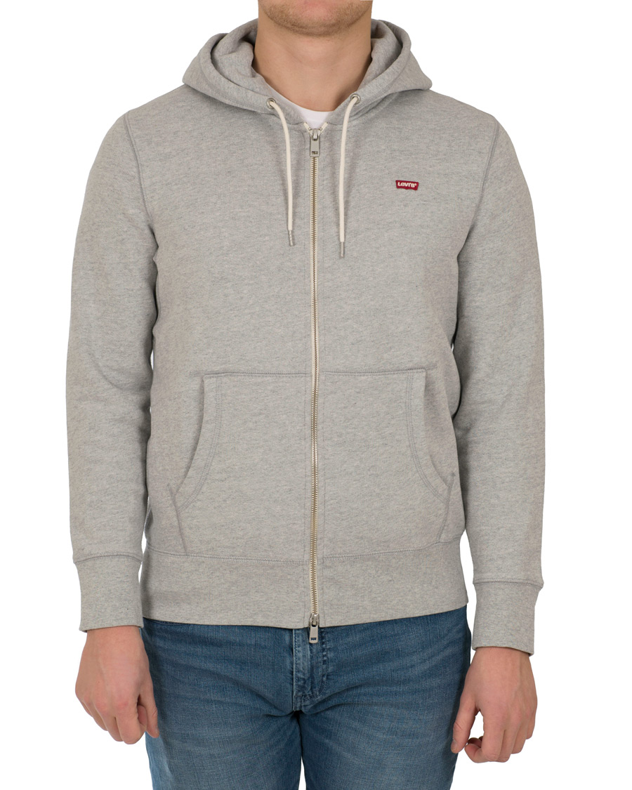 Herre | Gensere | Levi's | Original Zip Up Hoodie Medium Grey Heather