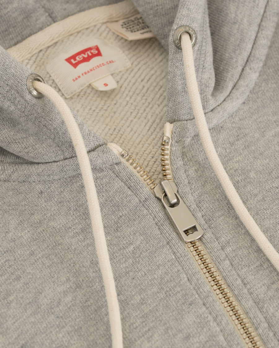 Herre | Gensere | Levi's | Original Zip Up Hoodie Medium Grey Heather