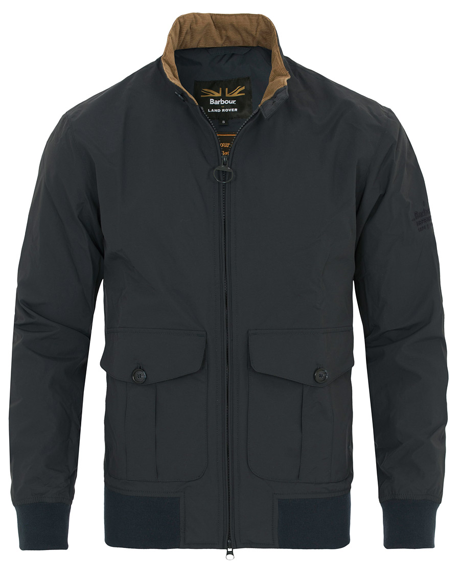 Herre | Jakker | Barbour for Land Rover | Belgae Harrington Jacket Navy