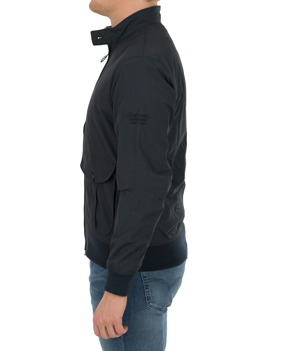 Herre | Jakker | Barbour for Land Rover | Belgae Harrington Jacket Navy