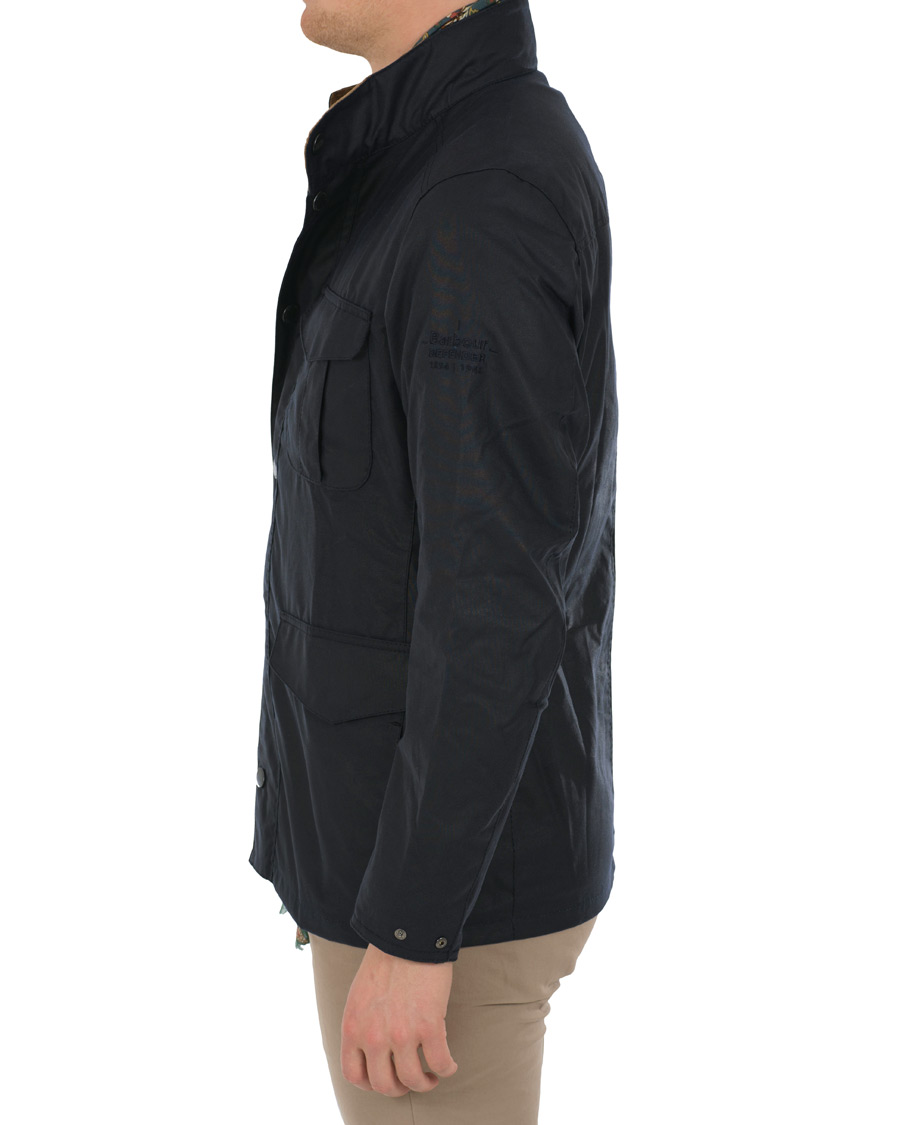 Herre | Jakker | Barbour for Land Rover | Novantae Waxed Jacket Royal Navy