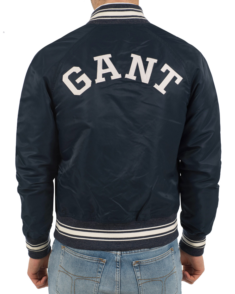 Herre | Jakker | GANT Rugger | Varsity Jacket Deep Ocean