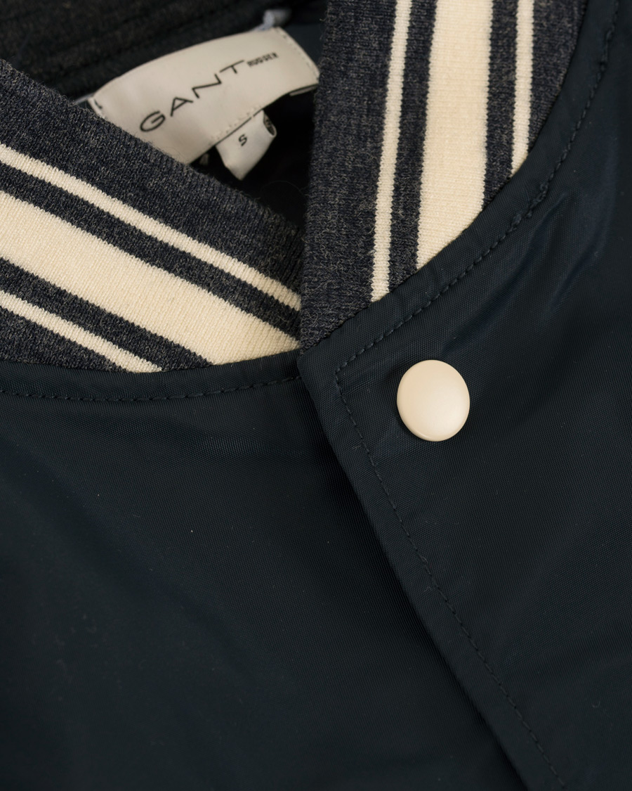 Herre | Jakker | GANT Rugger | Varsity Jacket Deep Ocean