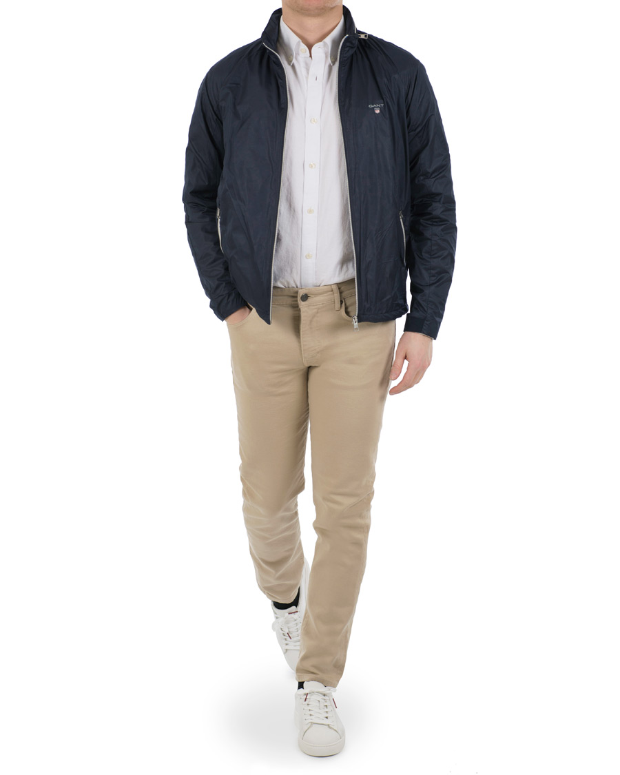 Herre | Jakker | GANT | The Windbreaker Jacket Classic Blue