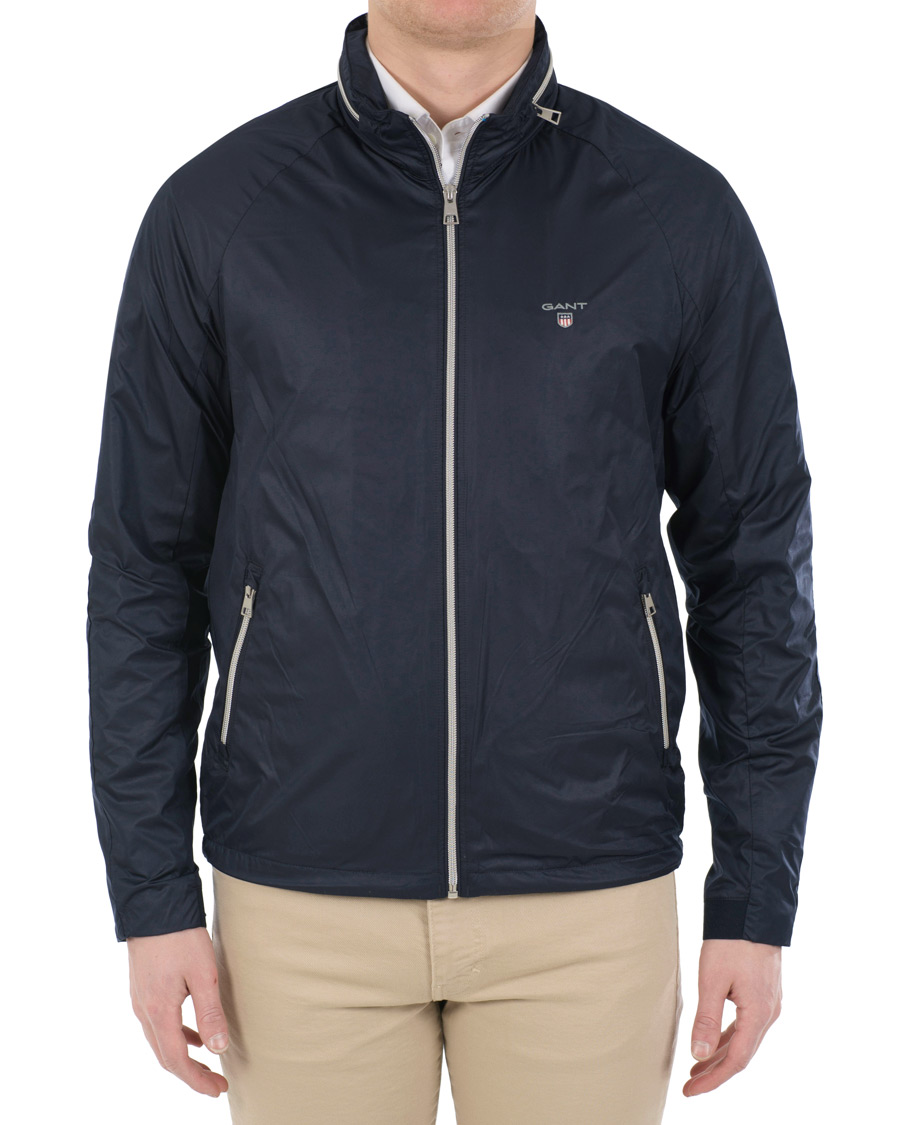 Herre | Jakker | GANT | The Windbreaker Jacket Classic Blue