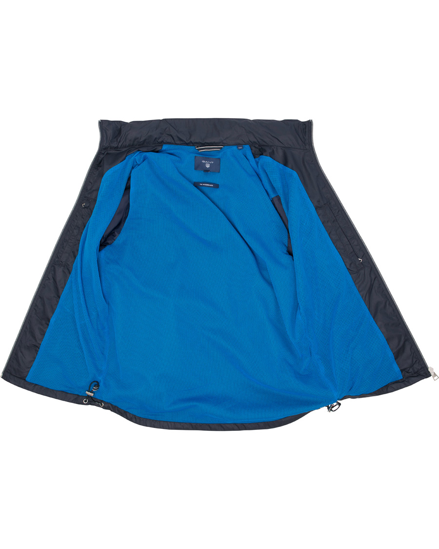 Herre | Jakker | GANT | The Windbreaker Jacket Classic Blue
