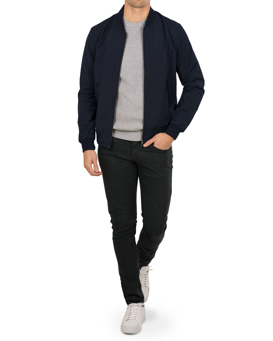 Herre | Jakker | GANT | The Pilot Bomber Jacket Classic Blue