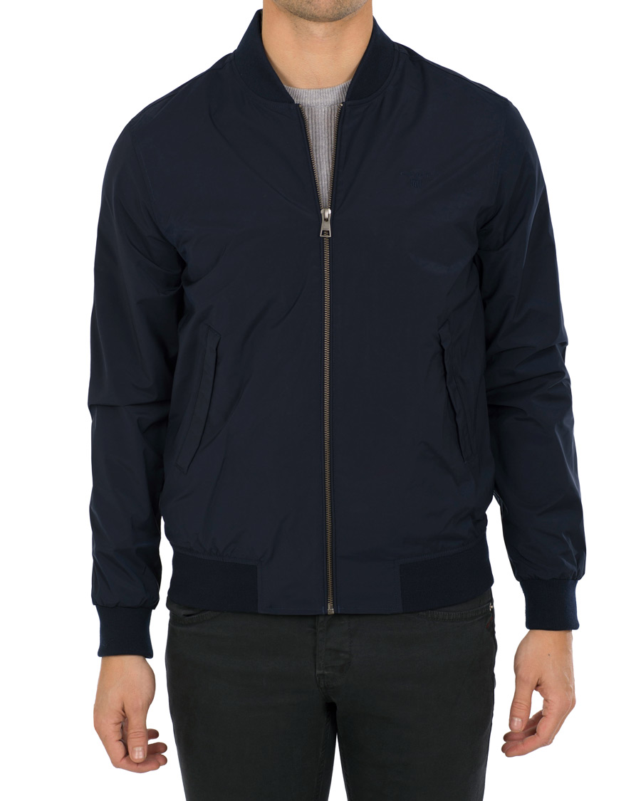 Herre | Jakker | GANT | The Pilot Bomber Jacket Classic Blue