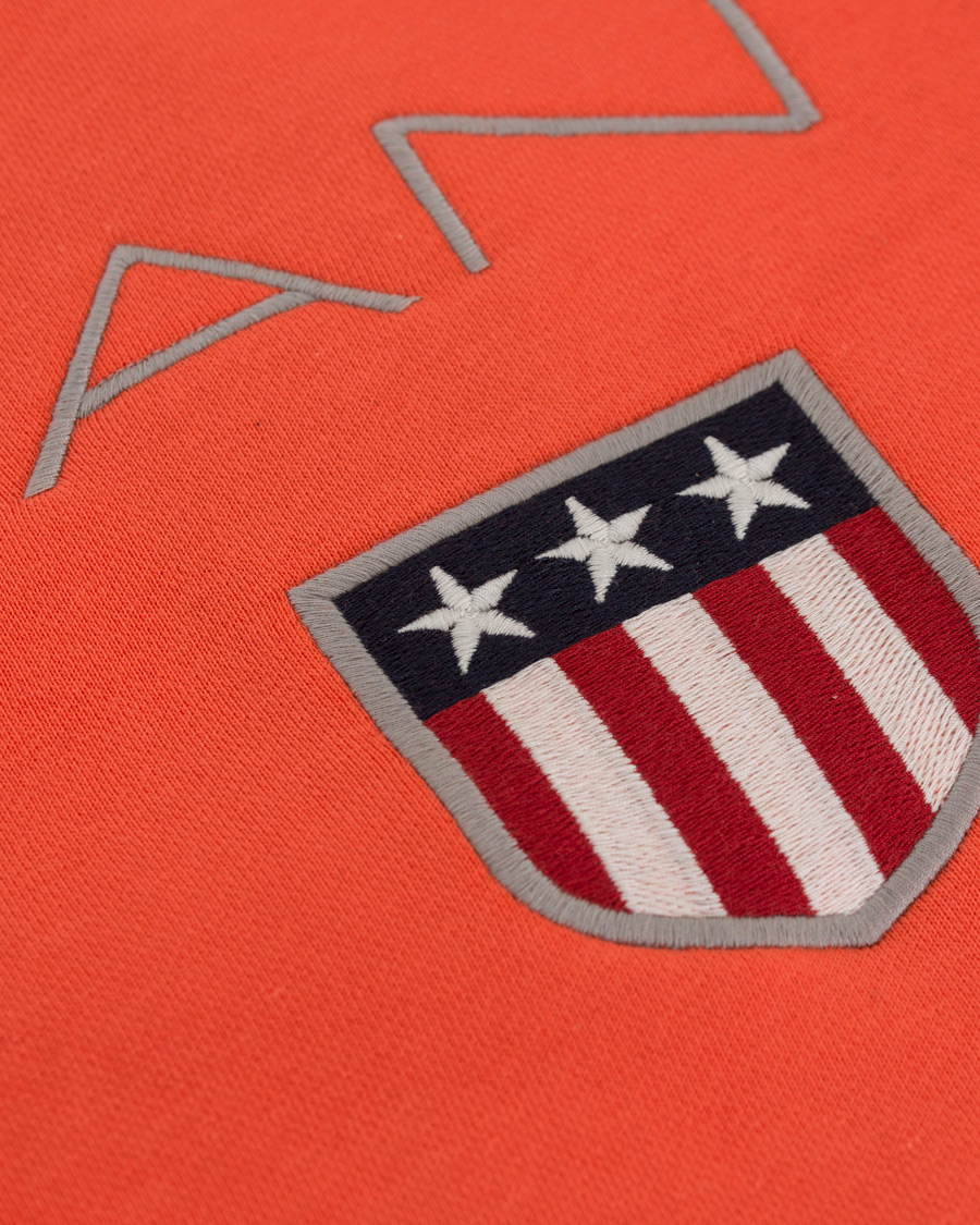 Herre | Gensere | GANT | Shield Crew Neck Sweatshirt Strong Coral