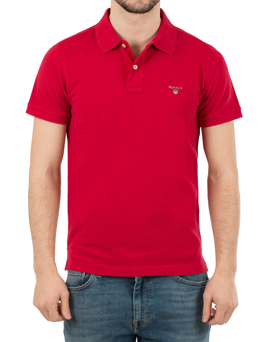 Herre | Pikéer | GANT | The Original Polo Red