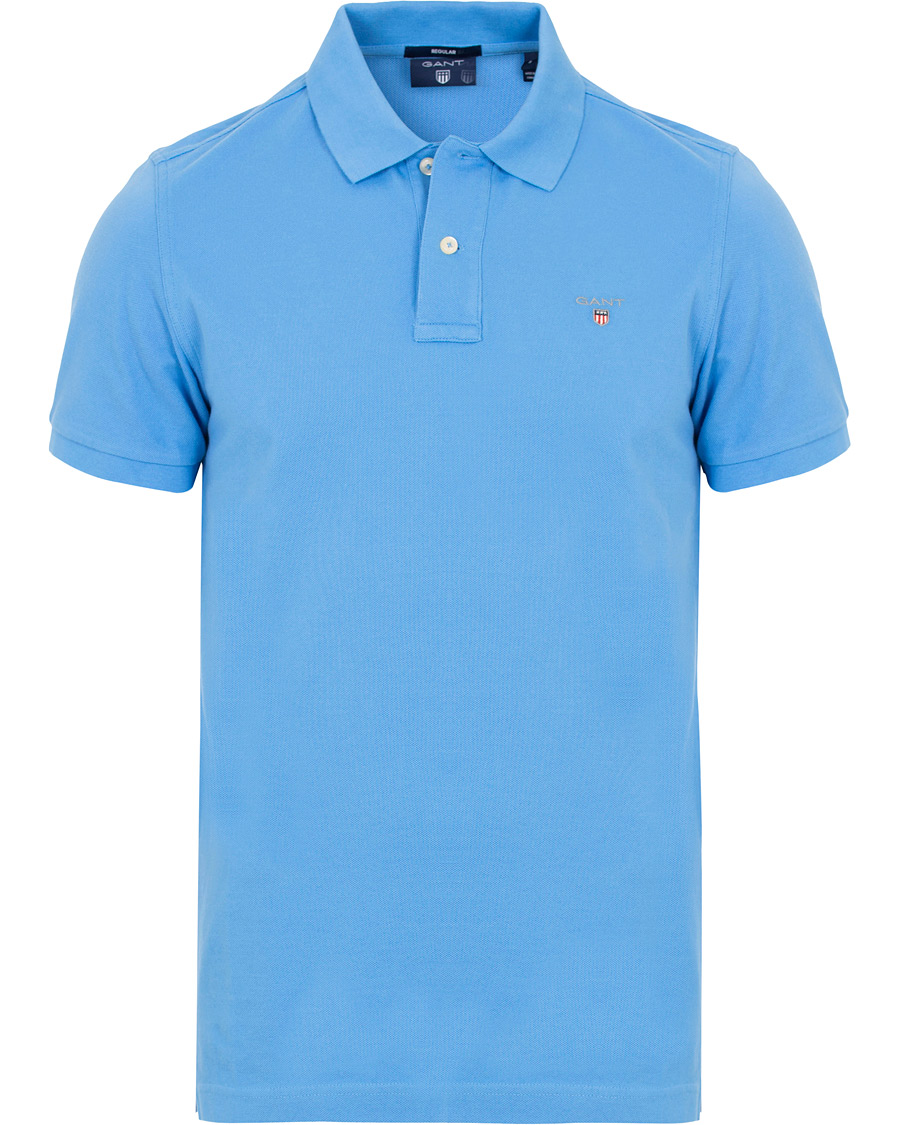 Herre | Pikéer | GANT | The Original Polo Pacific Blue
