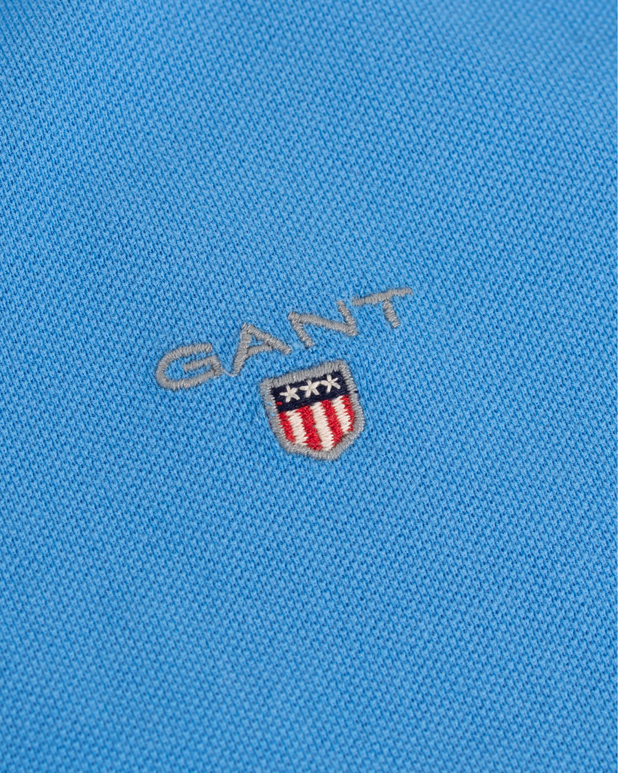 Herre | Pikéer | GANT | The Original Polo Pacific Blue