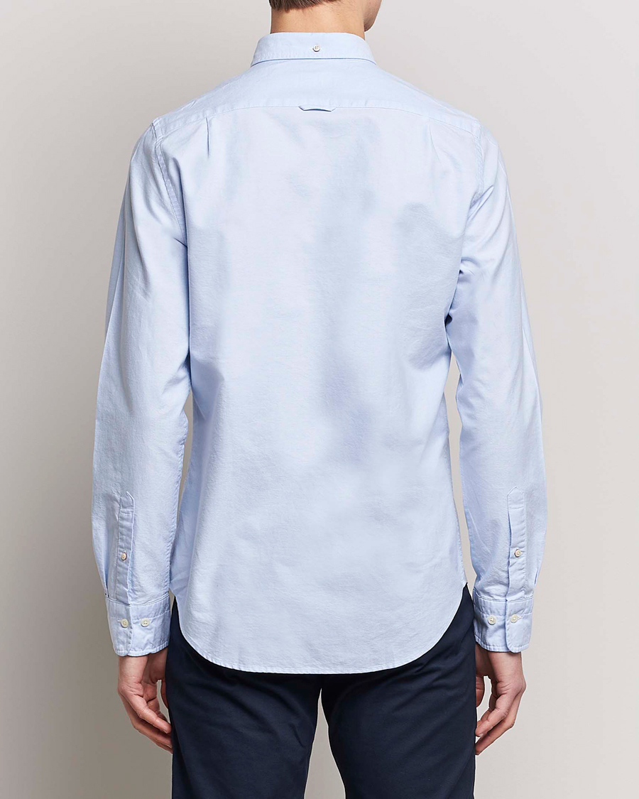 Herre | Skjorter | GANT | Slim Fit Oxford Shirt Capri Blue