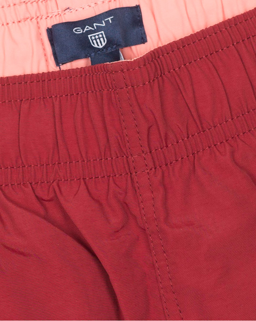 Herre | Badeshorts | GANT | Classic Swim Shorts Basic Mahogny Red
