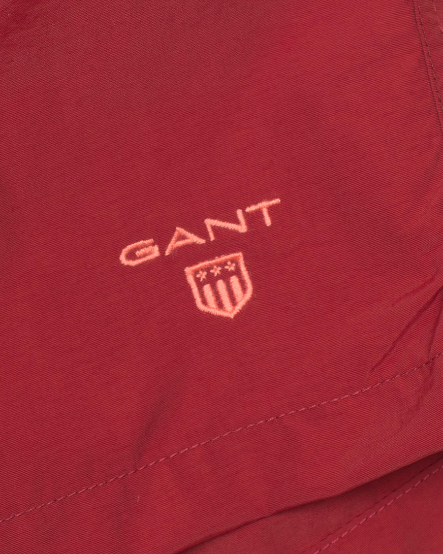 Herre | Badeshorts | GANT | Classic Swim Shorts Basic Mahogny Red