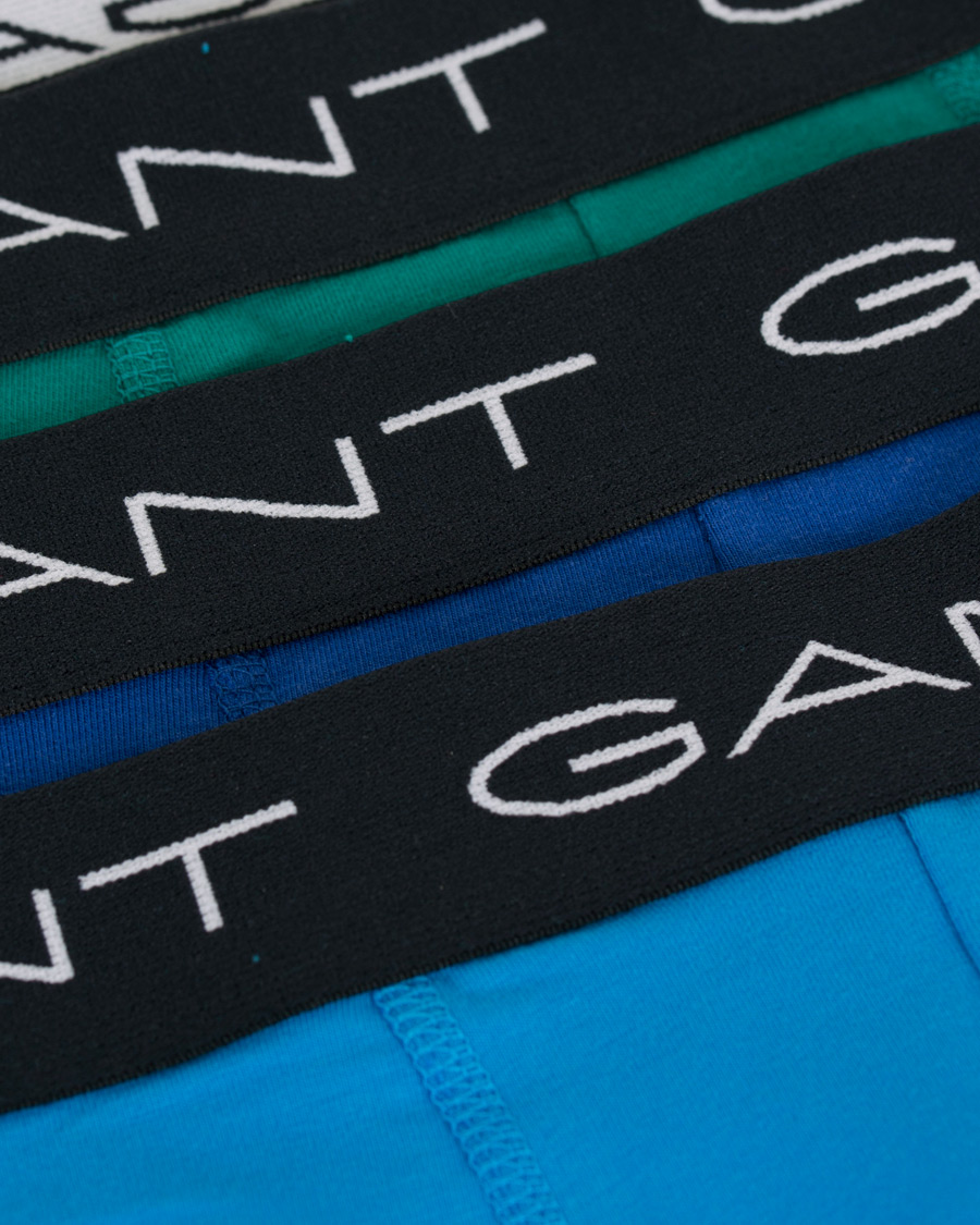 Herre | Undertøy | GANT | 3-Pack Trunk Boxer Aster Blue