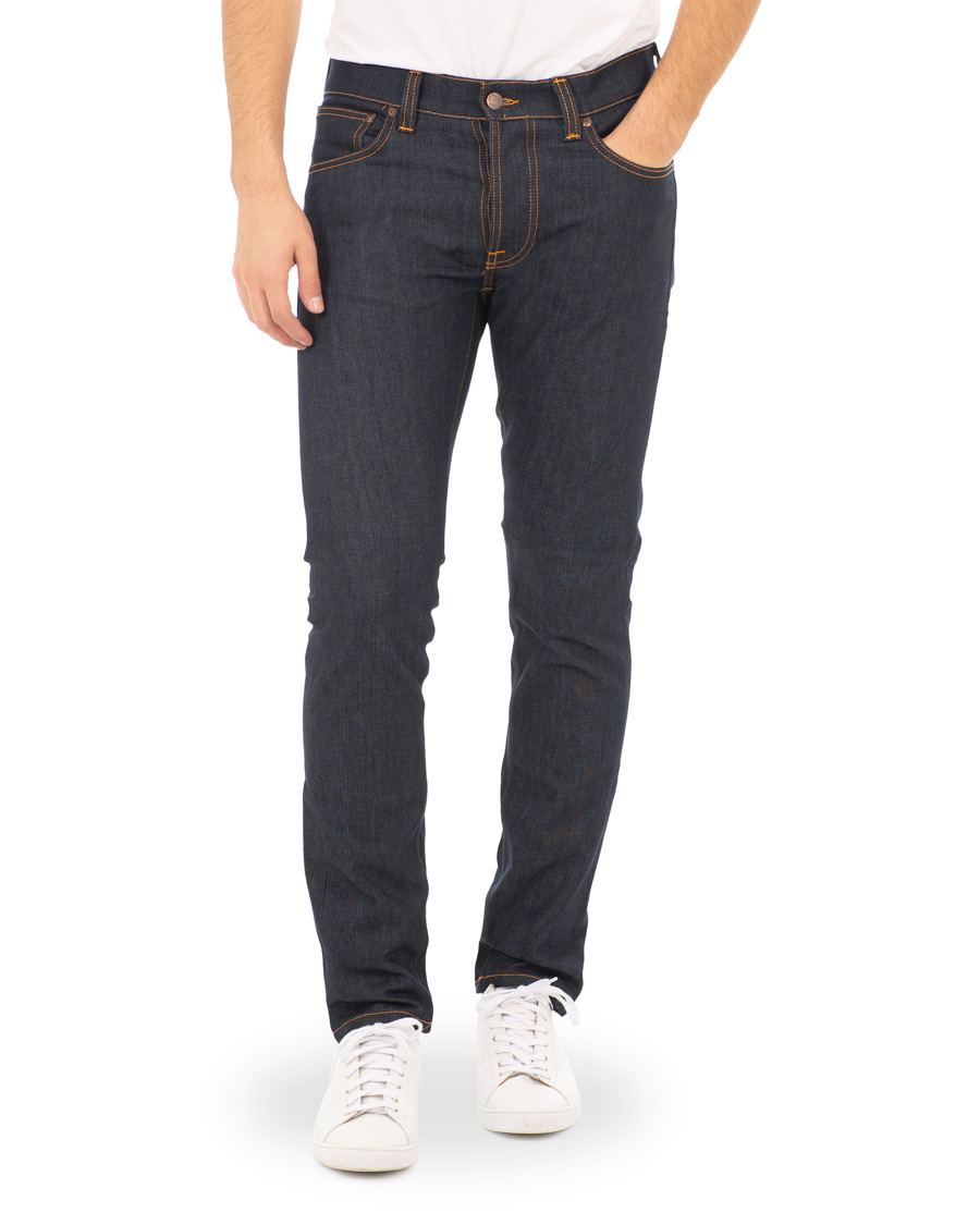 Herre | Jeans | Nudie Jeans | Tilted Tor Organic Slim Fit Jeans Dry Pure Navy