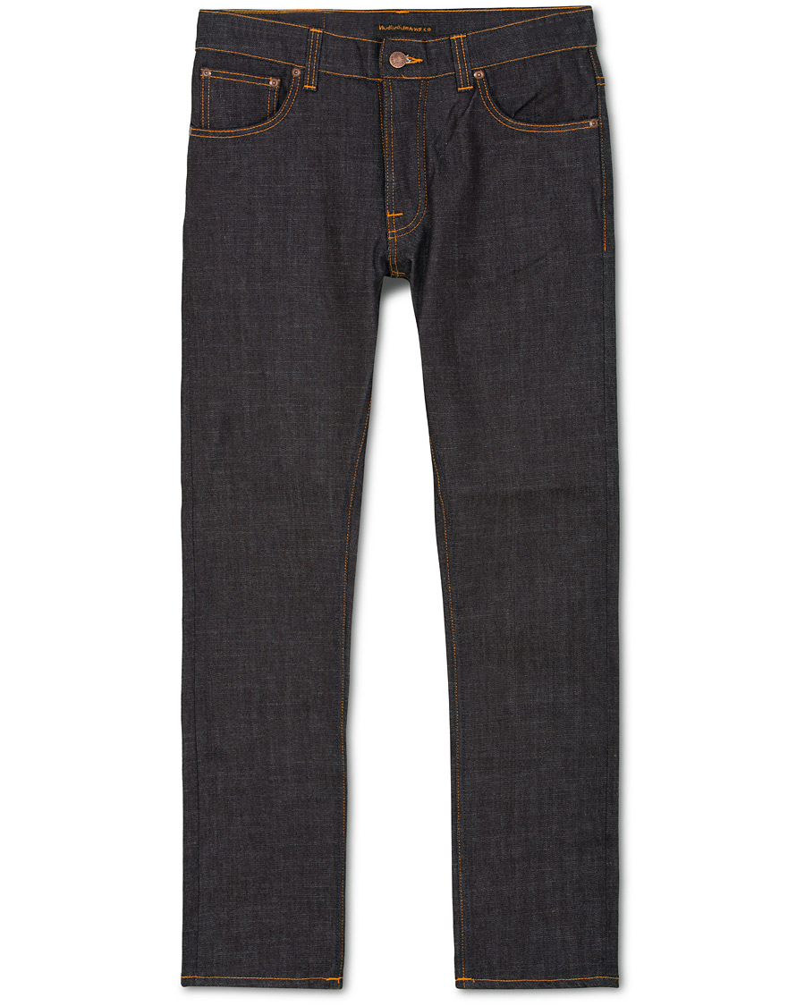 Herre | Jeans | Nudie Jeans | Dude Dan Organic Slim Fit Jeans Dry Comfort Dark