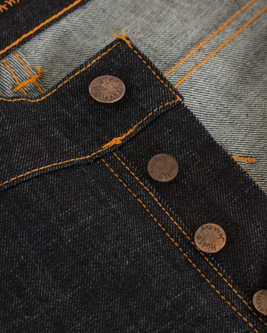 Herre | Jeans | Nudie Jeans | Dude Dan Organic Slim Fit Jeans Dry Comfort Dark