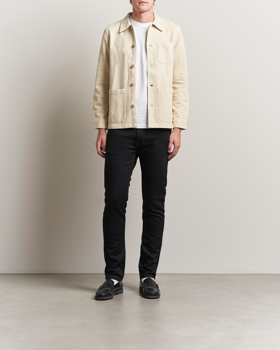 Herre | Jeans | Nudie Jeans | Lean Dean Jeans Dry Ever Black