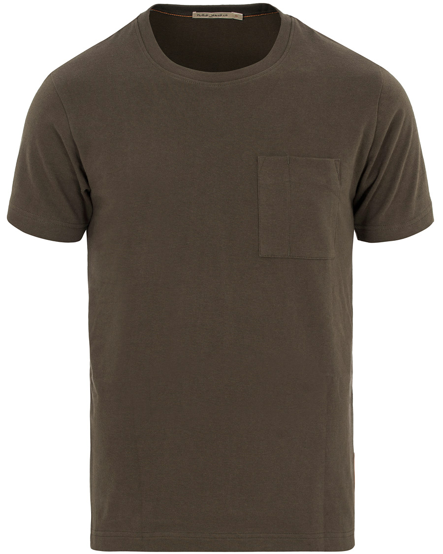 Herre | T-Shirts | Nudie Jeans | Kurt Worker Tee Bunker