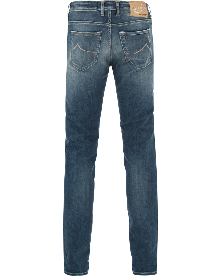Herre | Jeans | Jacob Cohën | 622 Limited Edition Slim Jeans Medium Blue