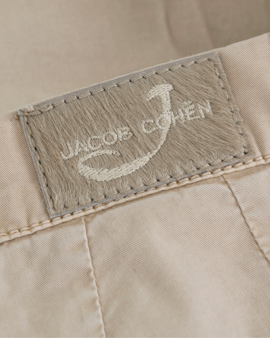 Herre | Bukser | Jacob Cohën | Jacob Cohen Alex Pleated Chinos Beige