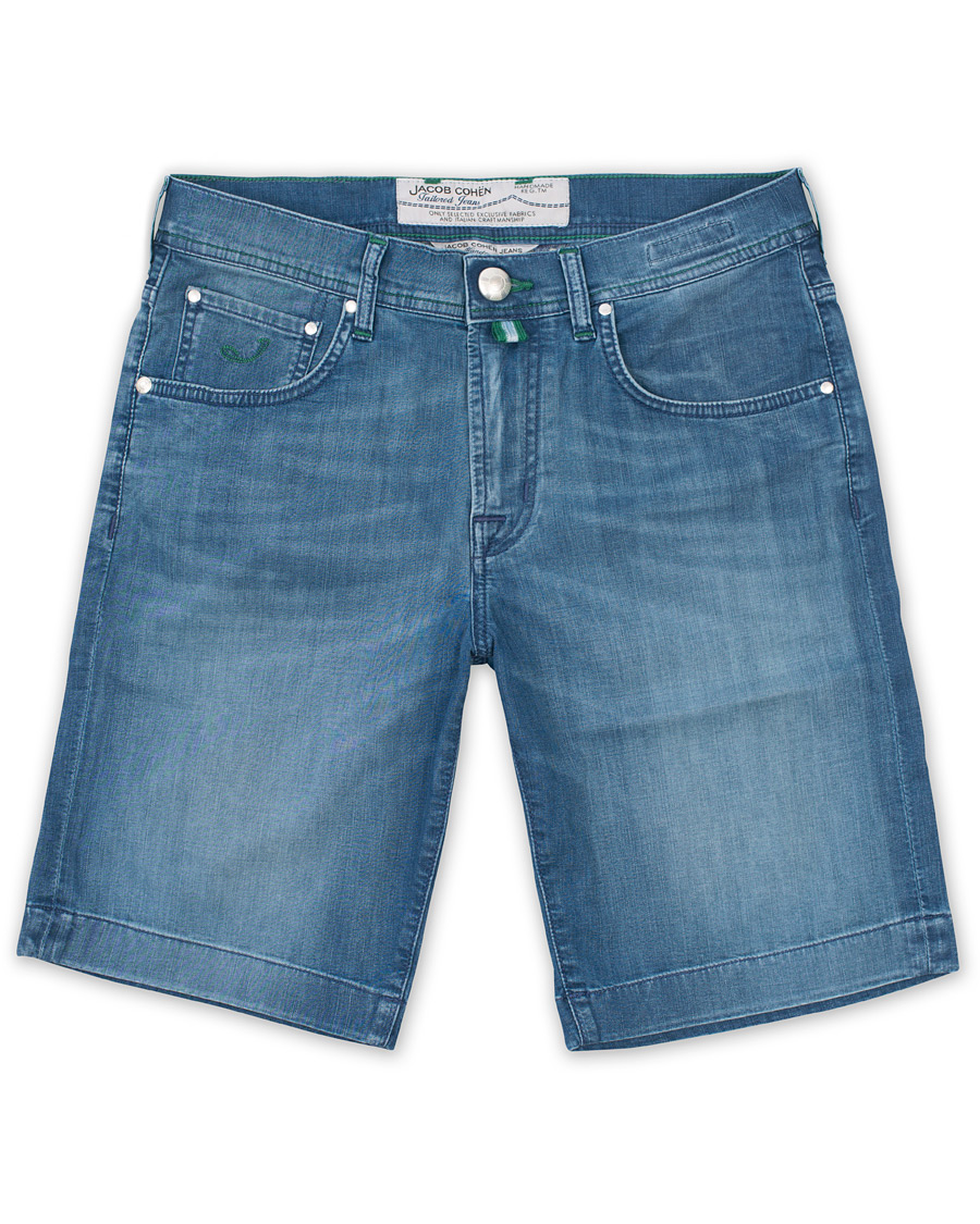 Herre | Shorts | Jacob Cohën | Jacob Cohen 622 Jeans Shorts Light Blue