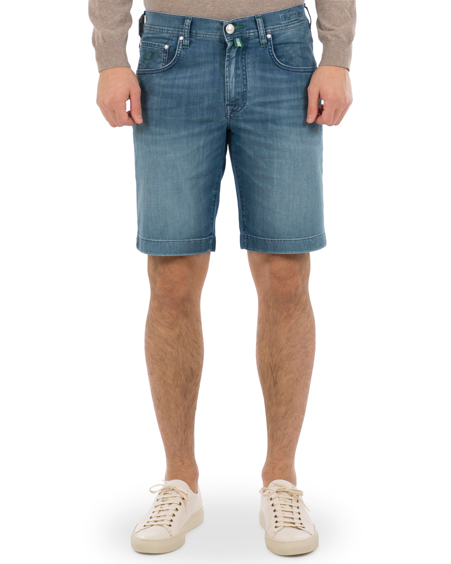 Herre | Shorts | Jacob Cohën | Jacob Cohen 622 Jeans Shorts Light Blue