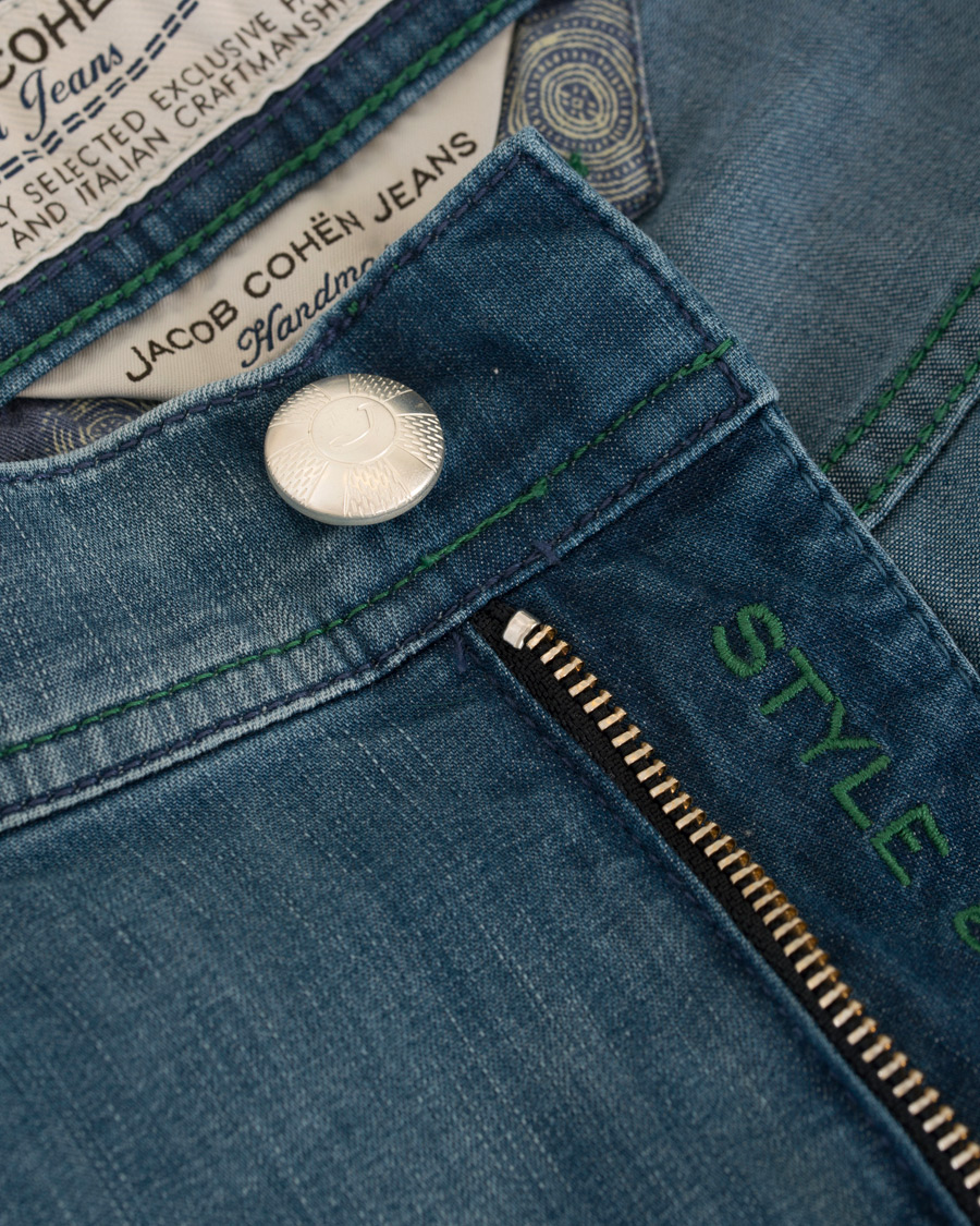 Herre | Shorts | Jacob Cohën | Jacob Cohen 622 Jeans Shorts Light Blue