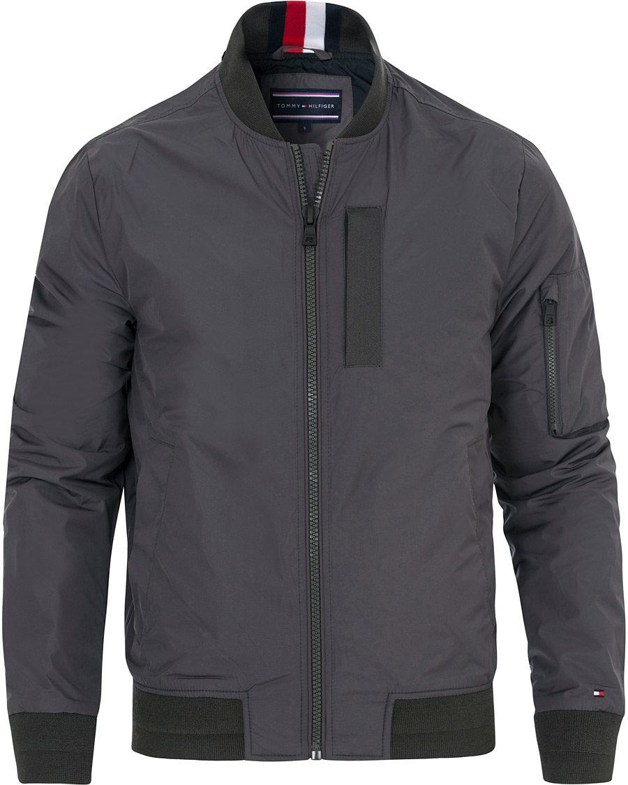 Tommy hilfiger tape bomber jacket hotsell