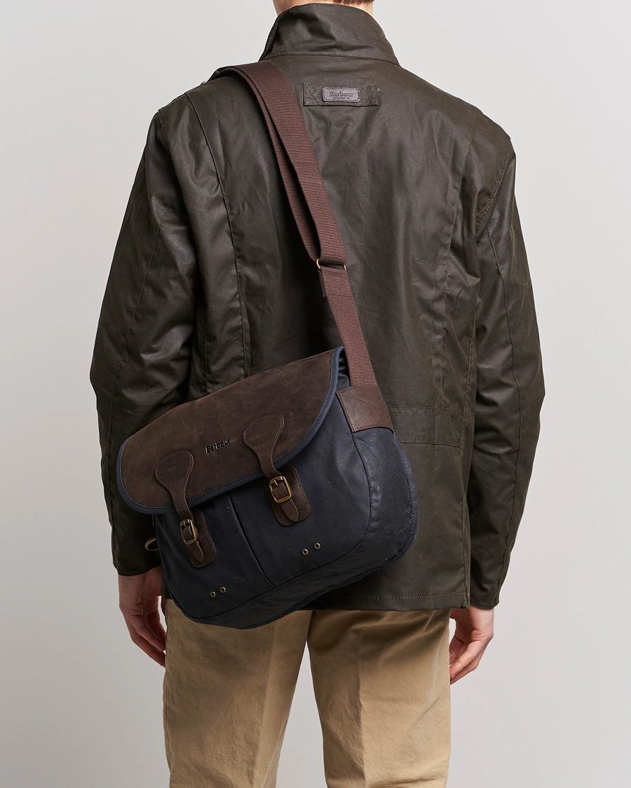 Herre | Barbour | Barbour Lifestyle | Wax Leather Tarras Navy