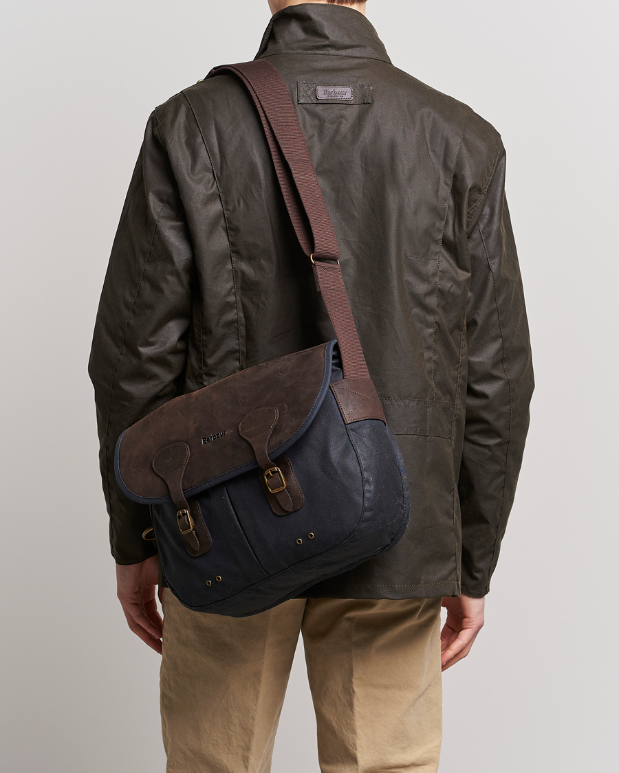 Herre | Salg | Barbour Lifestyle | Wax Leather Tarras Navy