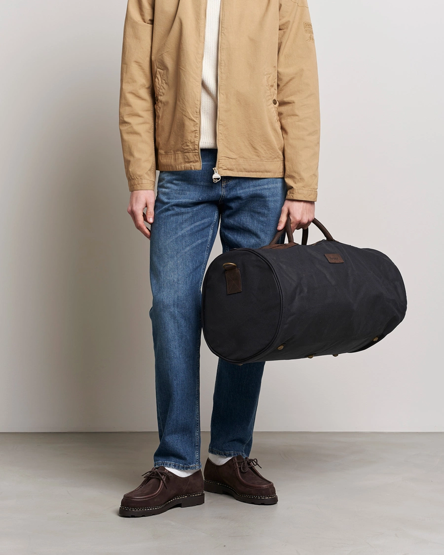 Herre | Weekendbager | Barbour Lifestyle | Wax Holdall Navy