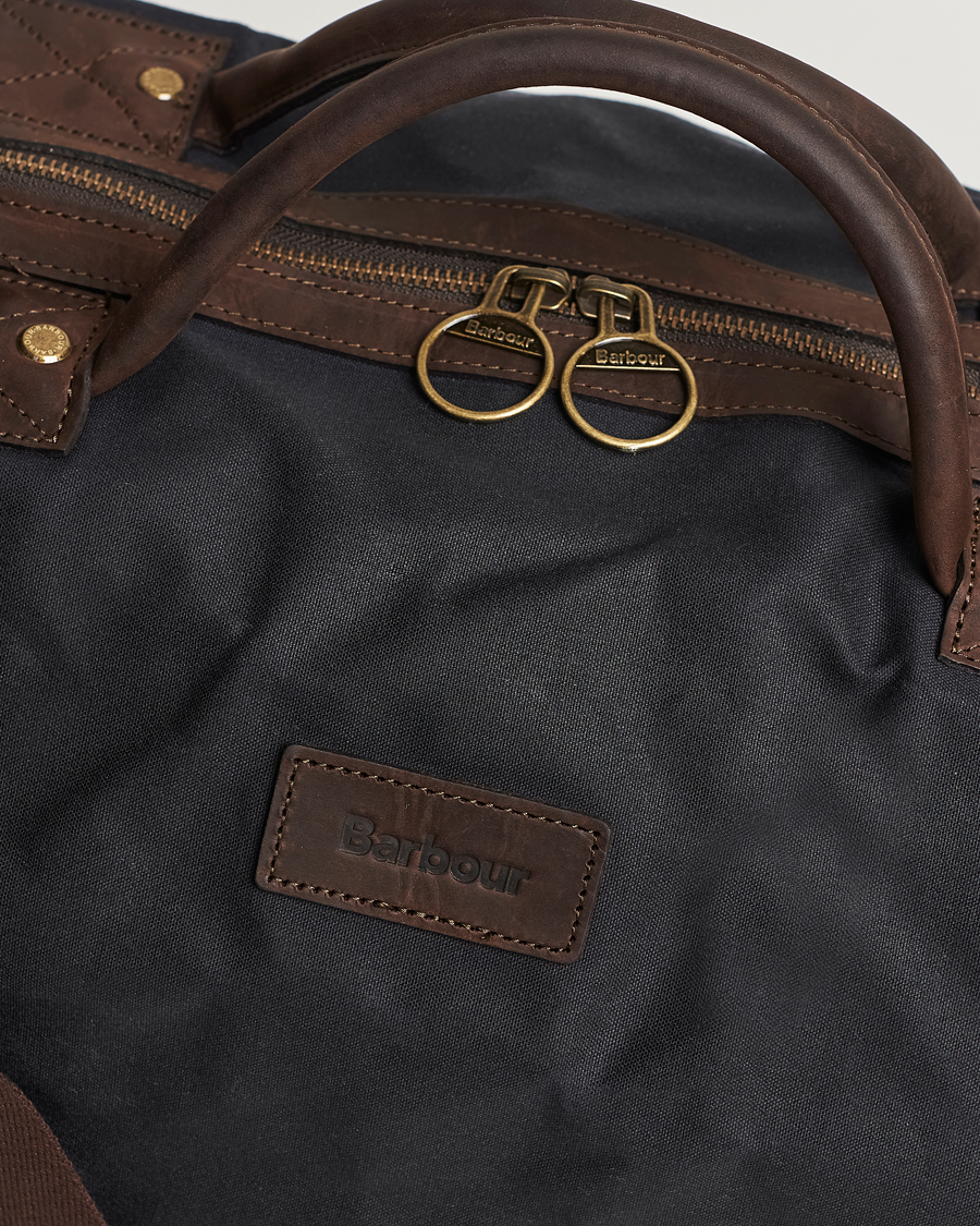 Herre | Vesker | Barbour Lifestyle | Wax Holdall Navy