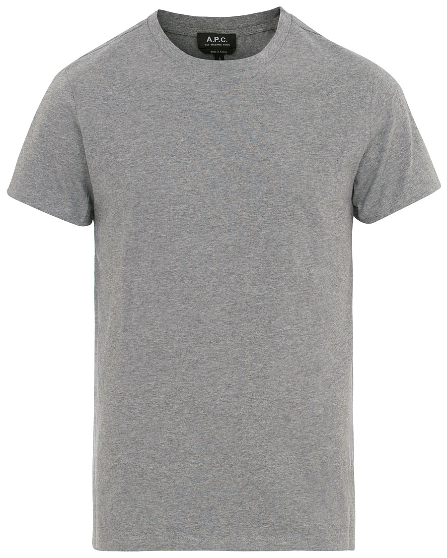 Herre | T-Shirts | A.P.C. | Jimmy T-shirt Grey